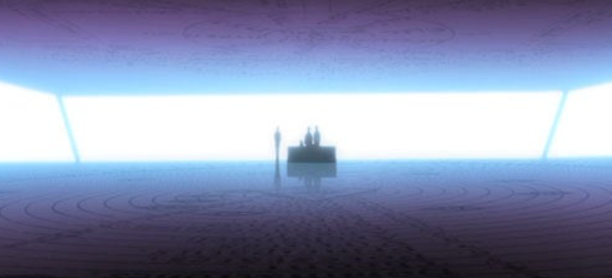 エヴァンゲリオンの指令室