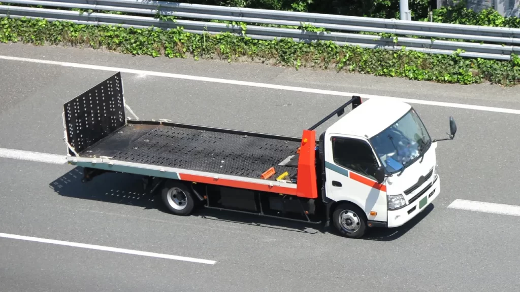 道を走るセーフティローダー