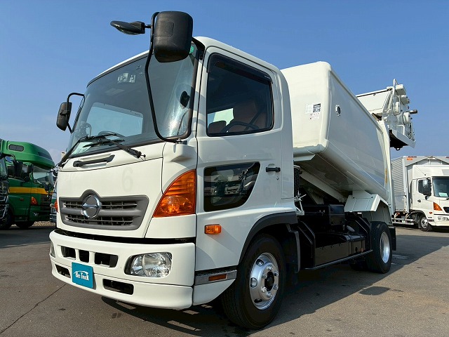 2118 連続作動車 汚水タンク 巻き込み式 ダンプ排出 清掃車 ごみ収集車　☆卒業式の多い時期にご成約いただきました☆　岡山県（3枚目）