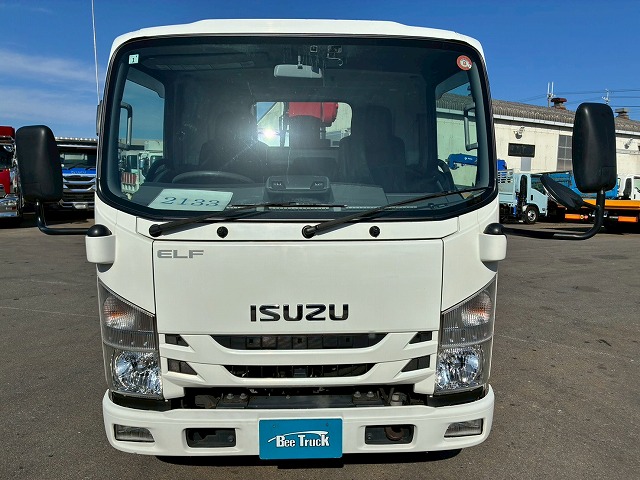 2133 2RG-NMR88R 保証対象車両 R3 いすゞ エルフ 4段クレーン ハイキャブ ショート 10尺ボディ 3トン積載 古河ユニック UNIC ラジコン フックイン 150馬力 6速 MT マニュアル 3t 7t 小型 ユニック車 カーゴクレーン(12枚目)