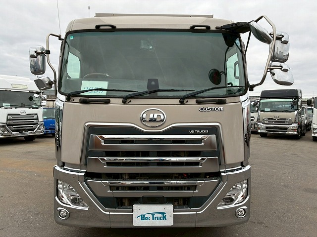 2099 2PG-CW5AL  ★車検付！令和9年2月迄★ワンオーナー！★ ◆6×4！3軸2デフ◆永久磁石式リターダ！◆  ◎カスタム仕様！◎新明和製・額縁アオリ！◎　成約！島根県（11枚目）