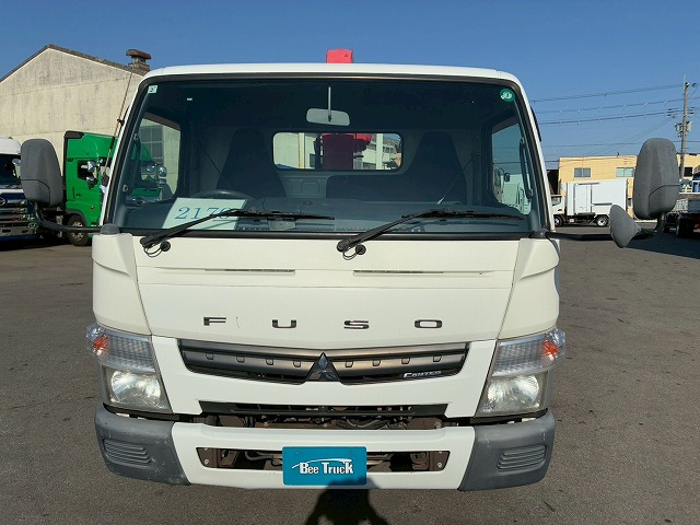 2170 TKG-FEB80 H26 三菱ふそう キャンター 4段クレーン 古河ユニック UNIC ワイド 超ロング ラジコン フックイン 175馬力 5速 MT マニュアル 3.5t 7.5t 小型 カーゴクレーン(11枚目)