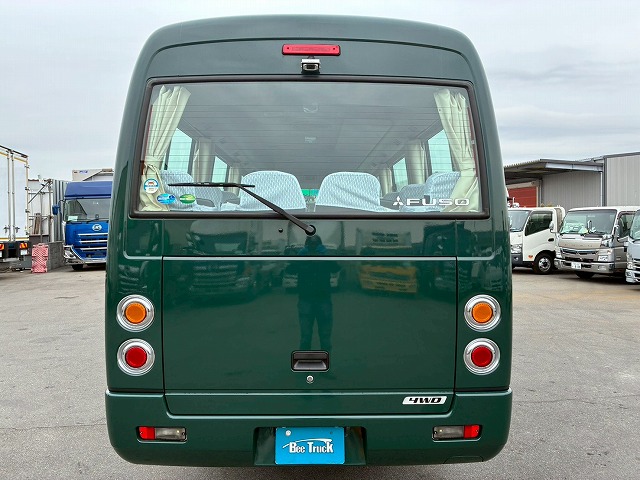 K-2172 2RG-BG740G R4 三菱ふそう ローザ マイクロバス 4×4 四輪駆動 フルタイム 4WD 28人 リクライニング 自動扉 自動ステップ オートスイングドア リアトランク ボトルクーラー デュオニック AT セミオートマ 小型 中型 送迎バス 観光バス(11枚目)