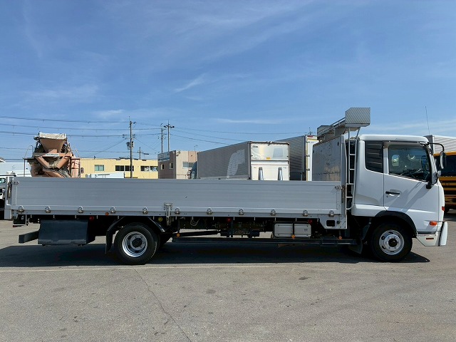 2169 TKG-MK38L H26 UDトラックス コンドル アルミブロック フルキャブ/ベッド付き 3.6トン積載 6200 標準幅 TOYOBODY 215馬力 6速 MT マニュアル 4t 8t 中型 平ボディ（12枚目）