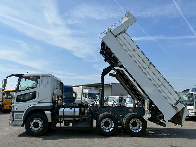K-2176 2PG-FV70HX 車検付 令和8年8月迄 R1 三菱ふそう スーパーグレート 土砂禁ダンプ 新明和工業 9立米 510 220 電動コボレーン 394馬力 シフトパイロット AT セミオートマ 10t 20t 大型 深ダンプ(11枚目)