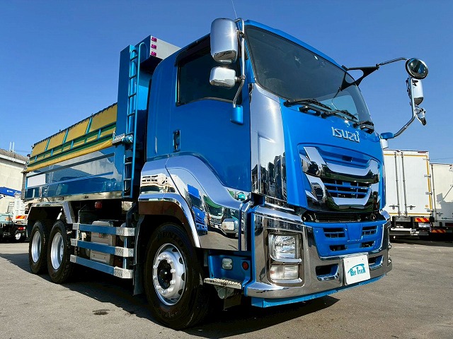 K-2156 ファイブスター 3軸2デフ リーフサス 永久磁石式リターダ 額縁アオリ ☆冷たい雨の日にご成約いただきました☆ 北海道(12枚目)