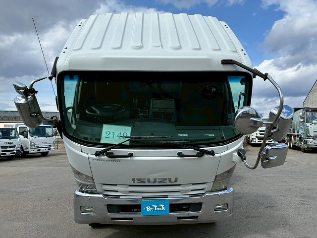 2149 TKG-FRR90S2 H26 いすゞ フォワード 冷蔵冷凍車 格納式パワーゲート フルキャブ/ベッド付き 東プレ -30℃低温設定 格納式パワーゲート PG 左サイド扉 6速 MT マニュアル 4t 8t 中型 冷凍バン 箱車(13枚目)