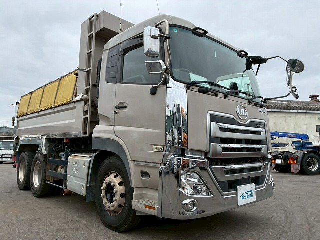 2099 2PG-CW5AL  ★車検付！令和9年2月迄★ワンオーナー！★ ◆6×4！3軸2デフ◆永久磁石式リターダ！◆  ◎カスタム仕様！◎新明和製・額縁アオリ！◎　成約！島根県（12枚目）