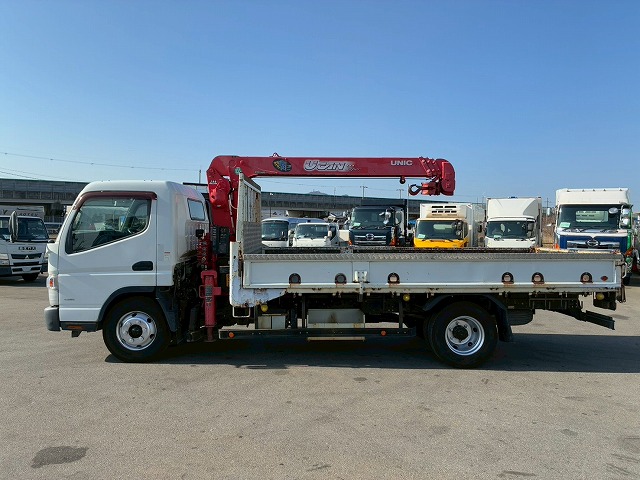 2170 TKG-FEB80 H26 三菱ふそう キャンター 4段クレーン 古河ユニック UNIC ワイド 超ロング ラジコン フックイン 175馬力 5速 MT マニュアル 3.5t 7.5t 小型 カーゴクレーン(12枚目)