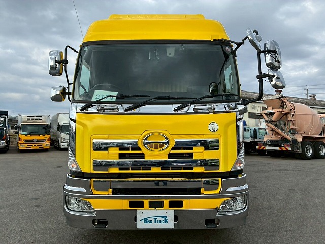 2174 QPG-FW1EXEG  H29 日野 プロフィア アルミウイング ハイルーフ 8×4 4軸低床2デフ 後輪エアサス 永久磁石式リターダ 背高 380馬力 E13C プロシフト AT セミオートマ 10t 25t 大型 バン 箱車（12枚目）