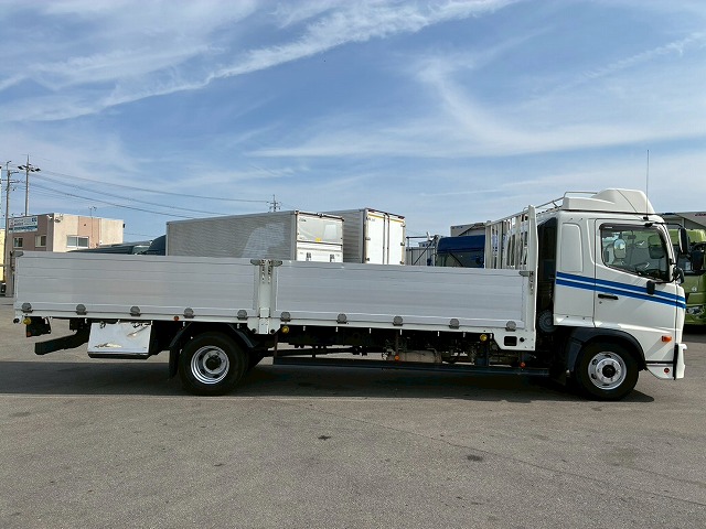 2177 2KG-FD2ABA  R2 レンジャー アルミブロック フルキャブ/ベッド付き 6200 標準幅 リーフサスペンション 5方開アオリ ハイブロック プロシフト AT セミオートマ 4t 8t 中型 平ボディ キャブオーバー（12枚目）