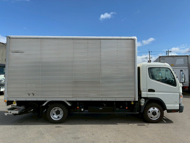 2153 TPG-FEB50  H31 三菱ふそう キャンター アルミバン PG 格納式パワーゲート ワイド ロング パブコ 左サイド扉 背高 ラッシング デュオニック AT 2t 6t 小型 ドライバン 箱車（11枚目）