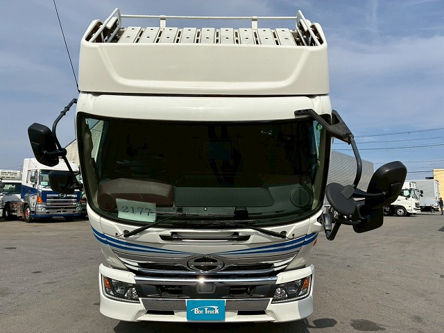 2177 2KG-FD2ABA  R2 レンジャー アルミブロック フルキャブ/ベッド付き 6200 標準幅 リーフサスペンション 5方開アオリ ハイブロック プロシフト AT セミオートマ 4t 8t 中型 平ボディ キャブオーバー（13枚目）