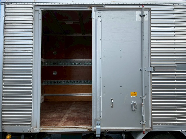 2153 TPG-FEB50  H31 三菱ふそう キャンター アルミバン PG 格納式パワーゲート ワイド ロング パブコ 左サイド扉 背高 ラッシング デュオニック AT 2t 6t 小型 ドライバン 箱車（12枚目）