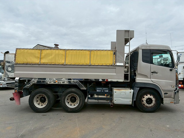 2099 2PG-CW5AL  ★車検付！令和9年2月迄★ワンオーナー！★ ◆6×4！3軸2デフ◆永久磁石式リターダ！◆  ◎カスタム仕様！◎新明和製・額縁アオリ！◎　成約！島根県（14枚目）