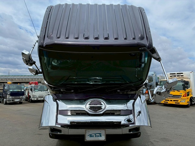 K-2160 2DG-FS1AGA  車検付 令和9年3月迄 R2 日野 プロフィア ダンプ ワンオーナー 6×4 3軸2デフ 永久磁石式リターダ 新明和工業 380馬力 7速 MT マニュアル 10t 20t 大型 土砂ダンプ（15枚目）