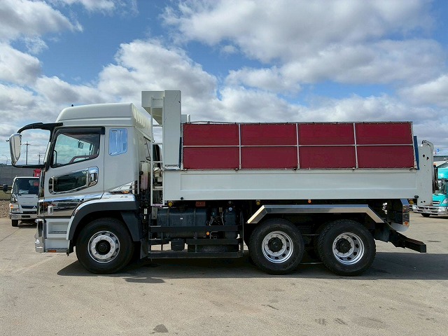 K-2141 3軸2デフ ハイルーフ 額縁アオリ 3面電動コボレーン 7速MT　☆菜の花が咲き誇る頃にご成約いただきました☆　福井県（15枚目）