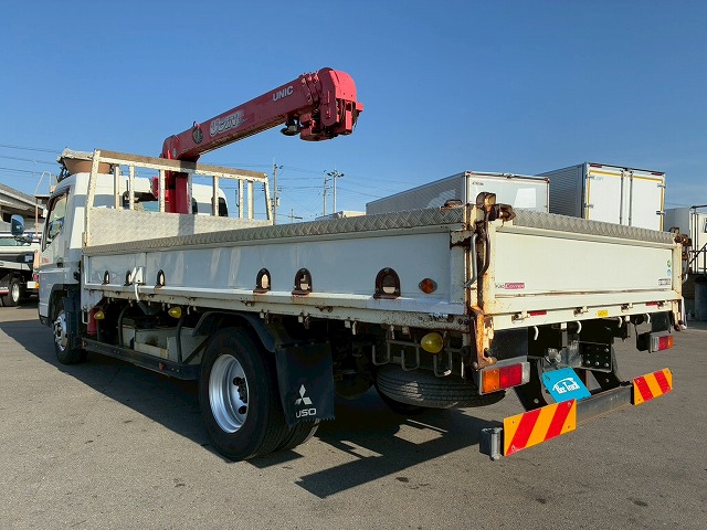 2170 TKG-FEB80 H26 三菱ふそう キャンター 4段クレーン 古河ユニック UNIC ワイド 超ロング ラジコン フックイン 175馬力 5速 MT マニュアル 3.5t 7.5t 小型 カーゴクレーン(14枚目)