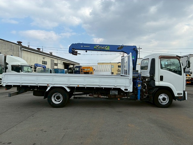 K-2113 TKG-FRR90S2  保証対象車両 車検付 令和9年2月迄 H26 いすゞ フォワード 4段クレーン ワンオーナー タダノ TADANO ラジコン フックイン 210馬力 6速 MT マニュアル 4t 8t 中型 ユニック車 カーゴクレーン（16枚目）