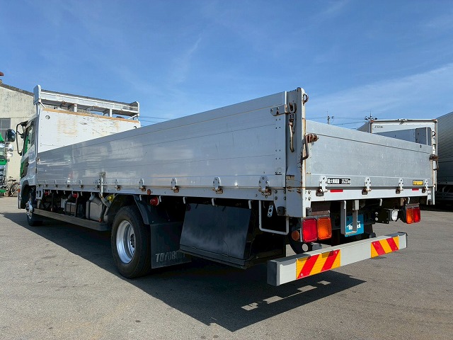 2169 TKG-MK38L H26 UDトラックス コンドル アルミブロック フルキャブ/ベッド付き 3.6トン積載 6200 標準幅 TOYOBODY 215馬力 6速 MT マニュアル 4t 8t 中型 平ボディ（18枚目）