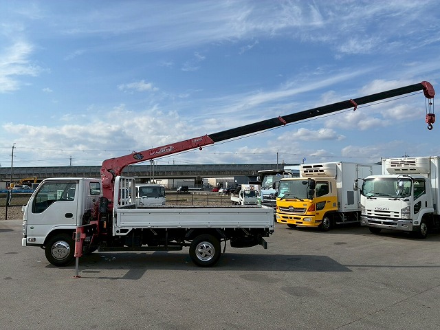 2158 BKG-AKR85 H22 日産 アトラス 4段クレーン 標準幅 ロング 3トン積載 古河ユニック UNIC 4段 ラジコン フックイン 2.93t カスタム 150馬力 スムーサー Ex AT オートマ 3t 7t 小型 カーゴクレーン(15枚目)