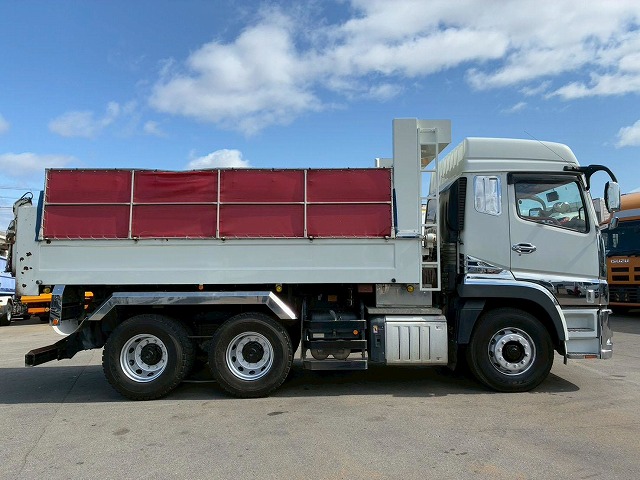 K-2141 3軸2デフ ハイルーフ 額縁アオリ 3面電動コボレーン 7速MT　☆菜の花が咲き誇る頃にご成約いただきました☆　福井県（16枚目）