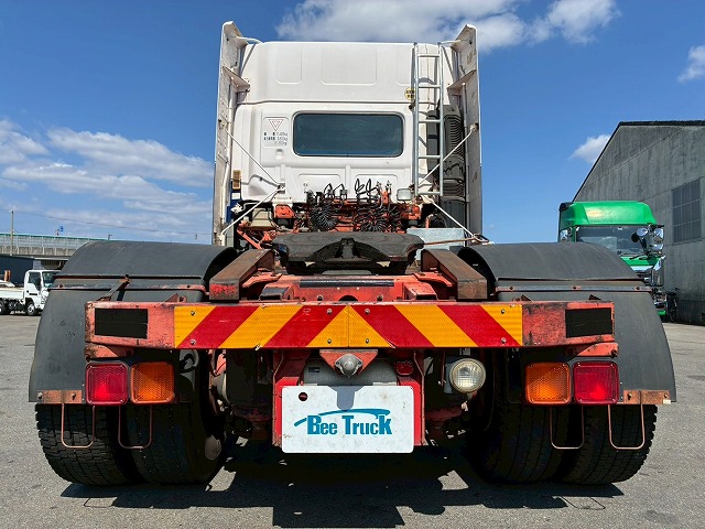 2166 LKG-SH1EDAG  H23 日野 トラクターヘッド ハイルーフ 後輪エアサス 海コン緩和 第5輪荷重 11500kg 11.5トン 永久磁石式リターダ 410馬力 プロシフト AT セミオートマ 10t 46t 大型 牽引 シングルヘッド（15枚目）