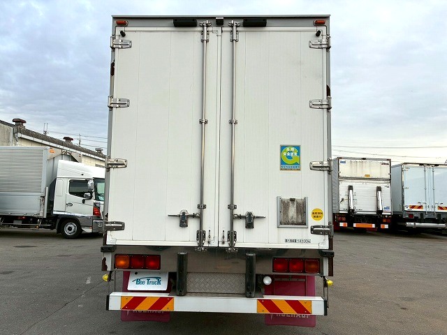 2071 QKG-CD5ZA  H26 UDトラックス クオン アルミウイング 6×2 3軸1デフ 後輪エアサス 日本フルハーフ ラッシング スタンション 380馬力 エスコット AT 10t 25t 大型 バン 箱車（16枚目）