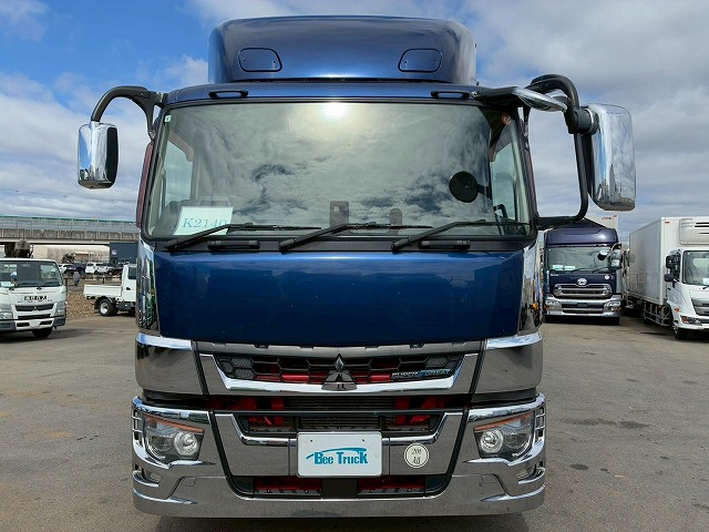 K-2140 2PG-FS74HZ H30 三菱ふそう スーパーグレート アルミウイング ワンオーナー 8×4 4軸低床2デフ 後輪エアサス パブコ エアロパーツ エアロ仕様 13.8トン積載 394馬力 シフトパイロット AT 10t 25t 大型 パネルウイング（16枚目）