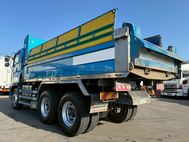 K-2156 ファイブスター 3軸2デフ リーフサス 永久磁石式リターダ 額縁アオリ ☆冷たい雨の日にご成約いただきました☆ 北海道(15枚目)