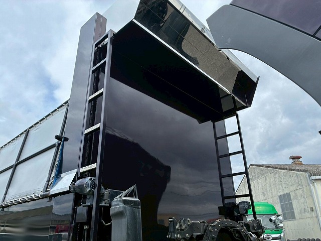 K-2160 2DG-FS1AGA  車検付 令和9年3月迄 R2 日野 プロフィア ダンプ ワンオーナー 6×4 3軸2デフ 永久磁石式リターダ 新明和工業 380馬力 7速 MT マニュアル 10t 20t 大型 土砂ダンプ（17枚目）