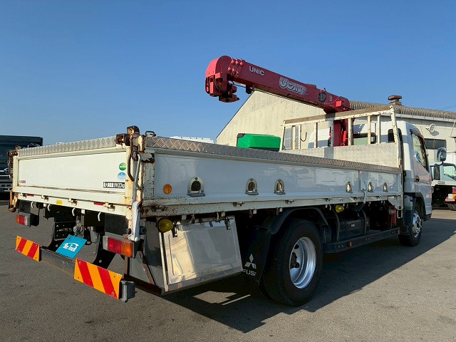 2170 TKG-FEB80 H26 三菱ふそう キャンター 4段クレーン 古河ユニック UNIC ワイド 超ロング ラジコン フックイン 175馬力 5速 MT マニュアル 3.5t 7.5t 小型 カーゴクレーン(16枚目)