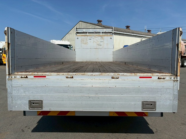 2169 TKG-MK38L H26 UDトラックス コンドル アルミブロック フルキャブ/ベッド付き 3.6トン積載 6200 標準幅 TOYOBODY 215馬力 6速 MT マニュアル 4t 8t 中型 平ボディ（20枚目）