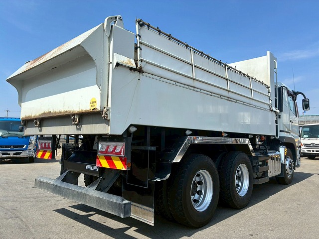 K-2176 2PG-FV70HX 車検付 令和8年8月迄 R1 三菱ふそう スーパーグレート 土砂禁ダンプ 新明和工業 9立米 510 220 電動コボレーン 394馬力 シフトパイロット AT セミオートマ 10t 20t 大型 深ダンプ(16枚目)