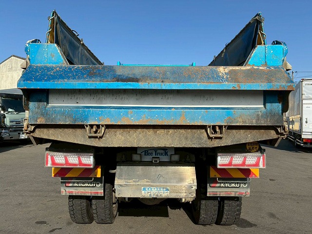 K-2156 ファイブスター 3軸2デフ リーフサス 永久磁石式リターダ 額縁アオリ ☆冷たい雨の日にご成約いただきました☆ 北海道(16枚目)