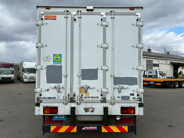 2146 TKG-FD7JKAG  H24 日野 レンジャー 冷蔵冷凍車 フルキャブ/ベッド付き 後輪エアサス 東芝 TOSHIBAキャリア -30℃低温設定 スタンバイ装置 キーストンフロア ジョロダーレール 6速 MT マニュアル 4t 8t 中型 冷凍バン チルド（17枚目）