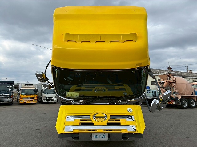 2174 QPG-FW1EXEG  H29 日野 プロフィア アルミウイング ハイルーフ 8×4 4軸低床2デフ 後輪エアサス 永久磁石式リターダ 背高 380馬力 E13C プロシフト AT セミオートマ 10t 25t 大型 バン 箱車（17枚目）