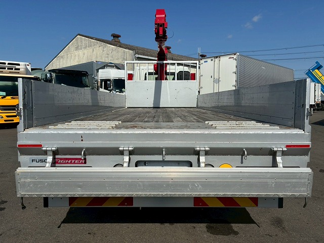 K-2148 2KG-FK62FZ 保証対象車両 R5 三菱ふそう 増トンファイター 4段セルフクレーン フルキャブ/ベッド付き 古河ユニック UNIC ラジコン フックイン ハイジャッキ ロングジャッキ アルミブロック 240馬力 6速 MT マニュアル 7.5t 14t 中型 大型 回送車 重機運搬車(19枚目)