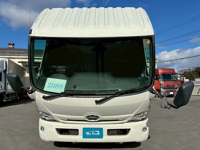 2088 2RG-XZU710M  保証対象車両 車検付 令和8年8月迄 R1 日野 デュトロ 平ボディ ワンオーナー ワイド ロング 2トン積載 6速 MT マニュアル 2t 5t 小型 キャブオーバー（20枚目）