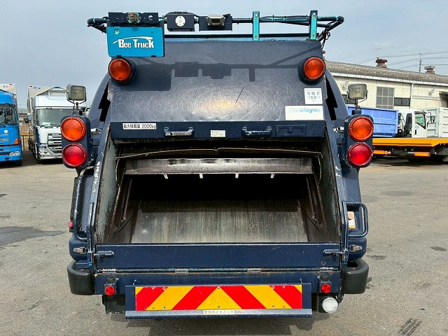 K-2136 BKG-NKR85AN 保証対象車両 H23 いすゞ エルフ 圧縮式塵芥車 標準幅 ショート 新明和工業 プレス式 押し出し排出 連続作動車 スイッチ 汚水タンク 2t 6.5t 小型 特装車 清掃車(20枚目)