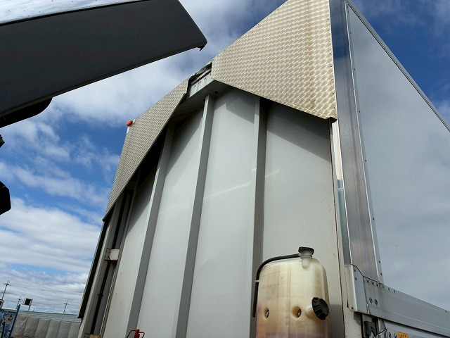 K-2140 2PG-FS74HZ H30 三菱ふそう スーパーグレート アルミウイング ワンオーナー 8×4 4軸低床2デフ 後輪エアサス パブコ エアロパーツ エアロ仕様 13.8トン積載 394馬力 シフトパイロット AT 10t 25t 大型 パネルウイング（19枚目）