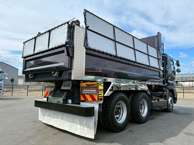 K-2160 2DG-FS1AGA  車検付 令和9年3月迄 R2 日野 プロフィア ダンプ ワンオーナー 6×4 3軸2デフ 永久磁石式リターダ 新明和工業 380馬力 7速 MT マニュアル 10t 20t 大型 土砂ダンプ（20枚目）