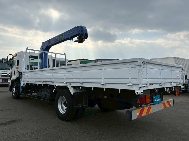 K-2113 TKG-FRR90S2  保証対象車両 車検付 令和9年2月迄 H26 いすゞ フォワード 4段クレーン ワンオーナー タダノ TADANO ラジコン フックイン 210馬力 6速 MT マニュアル 4t 8t 中型 ユニック車 カーゴクレーン（21枚目）