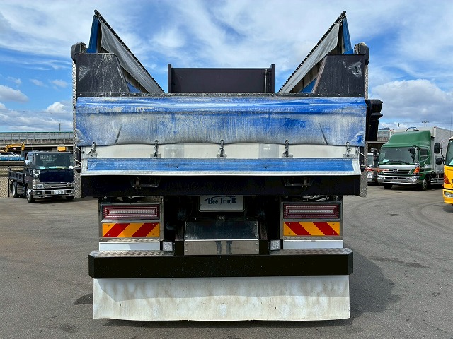 K-2160 2DG-FS1AGA  車検付 令和9年3月迄 R2 日野 プロフィア ダンプ ワンオーナー 6×4 3軸2デフ 永久磁石式リターダ 新明和工業 380馬力 7速 MT マニュアル 10t 20t 大型 土砂ダンプ（21枚目）