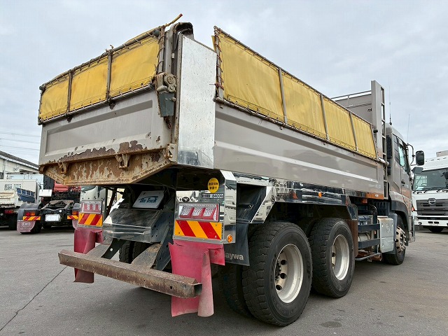 2099 2PG-CW5AL  ★車検付！令和9年2月迄★ワンオーナー！★ ◆6×4！3軸2デフ◆永久磁石式リターダ！◆  ◎カスタム仕様！◎新明和製・額縁アオリ！◎　成約！島根県（20枚目）