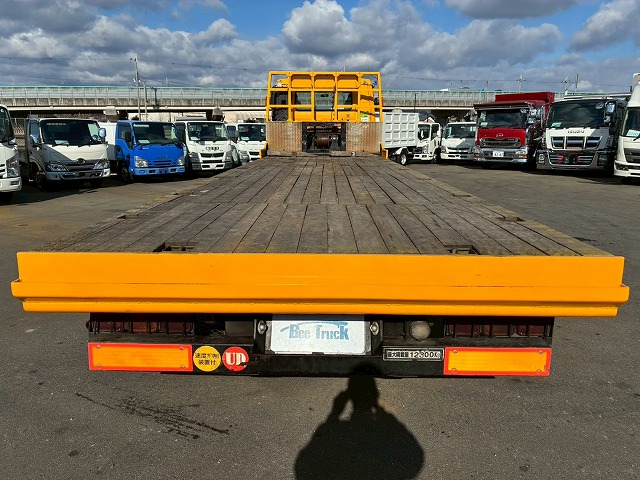 2102 KL-CG55K  車検付 令和8年8月迄 H16 日産ディーゼル UDトラックス ビッグサム セーフティローダー 8×4 4軸低床2デフ リーフサスペンション 花見台 ウインチ ラジコン 400馬力 RH8 V8型 生エンジン 7速 MT マニュアル 10t 25t 大型 セルフ 重機運搬車 回送車（20枚目）