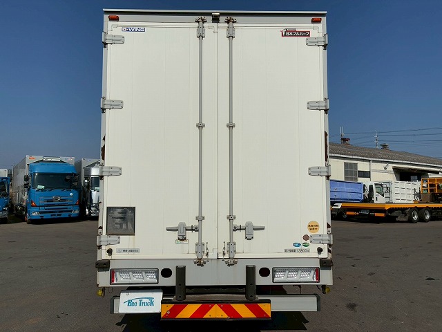 K-2138 2PG-FS74HZ  H31 三菱ふそう スーパーグレート アルミウイング ハイルーフ 8×4 4軸低床2デフ 後輪エアサス 日本フルハーフ シフトパイロット AT セミオートマ 10t 25t 大型 バン 箱車（20枚目）