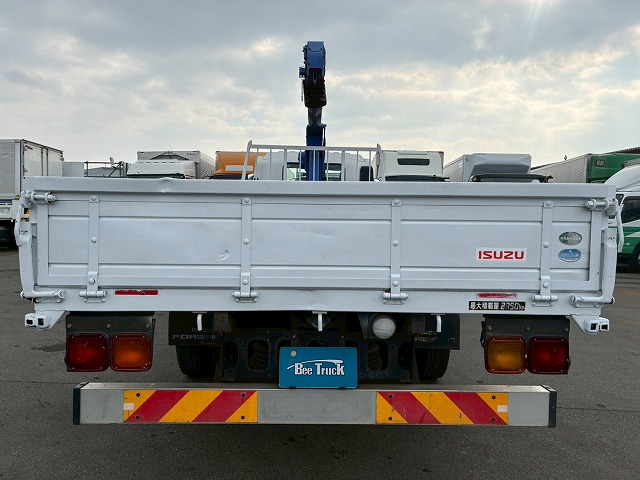 K-2113 TKG-FRR90S2  保証対象車両 車検付 令和9年2月迄 H26 いすゞ フォワード 4段クレーン ワンオーナー タダノ TADANO ラジコン フックイン 210馬力 6速 MT マニュアル 4t 8t 中型 ユニック車 カーゴクレーン（22枚目）