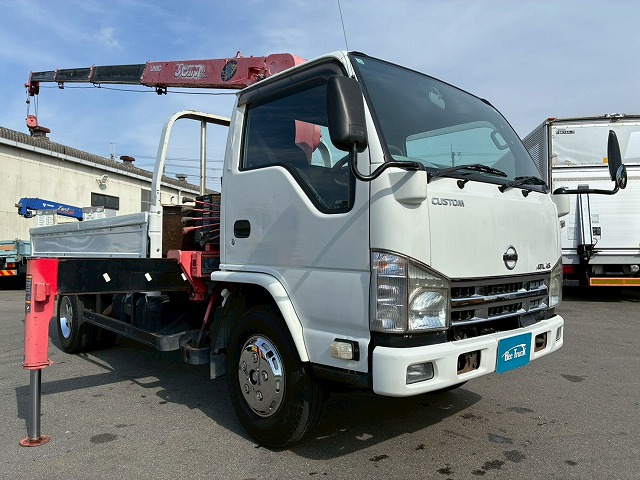 2158 BKG-AKR85 H22 日産 アトラス 4段クレーン 標準幅 ロング 3トン積載 古河ユニック UNIC 4段 ラジコン フックイン 2.93t カスタム 150馬力 スムーサー Ex AT オートマ 3t 7t 小型 カーゴクレーン(3枚目)