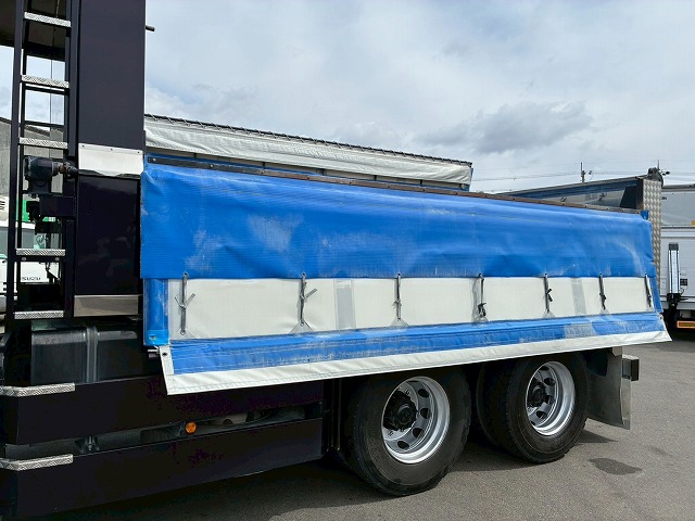 K-2160 2DG-FS1AGA  車検付 令和9年3月迄 R2 日野 プロフィア ダンプ ワンオーナー 6×4 3軸2デフ 永久磁石式リターダ 新明和工業 380馬力 7速 MT マニュアル 10t 20t 大型 土砂ダンプ（22枚目）